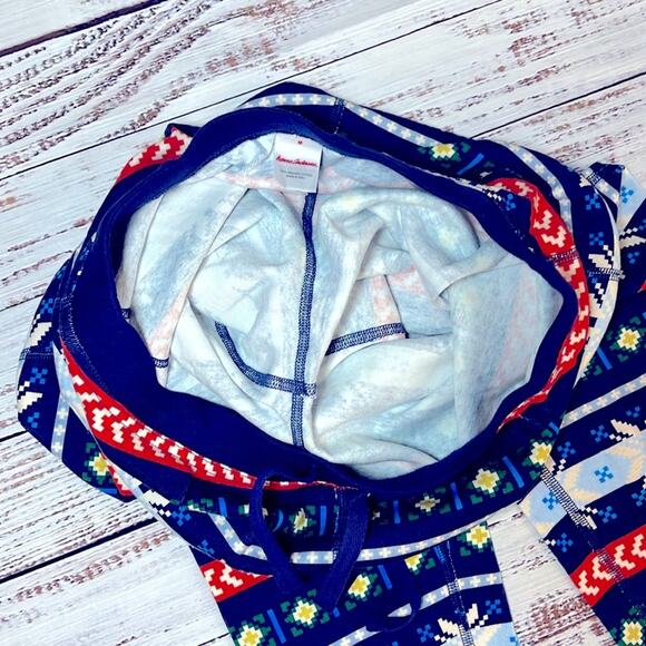 Hanna Andersson Snowflake Colorful Patterned Joggers size Medium - Picture 6 of 6